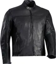 Ixon Crank-C Motorcycle Leather Jacket, black, Size 2XL for Men