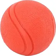 Dog Toy Ball, M Interactive Floating Dog Toy Ball Rubber Floatable for Home (Red)