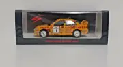 Model Car Scale 1:43 Spark Mitsubishi Lancer Rally 1995 Modeling Static