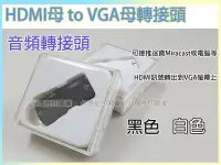 在飛比找Yahoo!奇摩拍賣優惠-[台南佐印]  HDMI母轉VGA母轉接頭 HDMI TO 