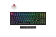 Keychron K8v2 Hot Swappable Wireless Mechanical Keyboard RGB Backlit Aluminium Frame- Keychron Super Red Switch (KBKCK8XJ1)
