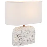 Reano Table Lamp White Terrazzo Ivory | Telbix Lighting