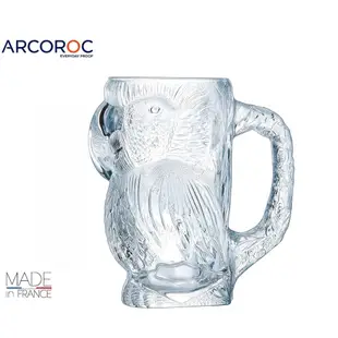 【Luminarc】法國樂美雅 ARCORCO 3D立體浮雕啤酒杯-鸚鵡 900cc 創意啤酒杯 (8.6折)