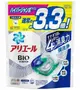 【P&G Ariel】4D炭酸機能強洗淨洗衣膠球 清爽淨白 補充包 39入x2袋，共78顆