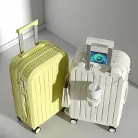在飛比找Yahoo!奇摩拍賣優惠-在臺速發 帶子母行李箱2023新款密碼箱子男女旅行箱包 行李