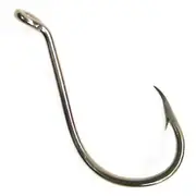 Box of 1000 Eagle Claw 6056N Nickel Suicide Octopus 2X Extra Strong Fishing Hook