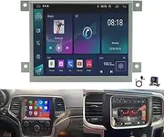 8.4inch Android 13 Stereo Radio for Dodge Challenger Charger 2015 2016 2017 2018 2019 2020 2021 Touch Screen Car Audio with Carplay Android Auto/WiFi/GPS AHD Camera Microphone, [2+32G]
