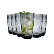 Bormioli Rocco Diamond Dimpled Cooler Glasses - 470ml - Pack Of 12