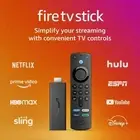 Amazon - Fire TV Stick (3rd Gen) with Alexa Voice Remote (includes TV controls)