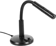 SEWACC Lightweight Portable Mic Computer Speaker for Desktop Game Chatting Tool High Sensitivity