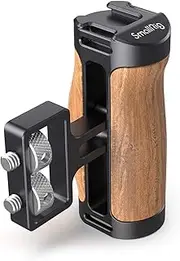 SmallRig Wooden Mini Side Handle with 1/4”-20 Screws for Camera cage - 2913