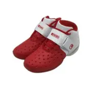NEW AND1 Chosen One White & Red Basketball Sneaker Shoes Mens Size 9