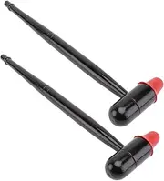 Ipetboom 2Pcs Body Massage Hammer with Smooth Handle Manual Percussion Tool for Neck Shoulder present for Relaxation and Muscle Soreness Relief