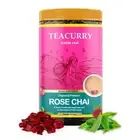 TEACURRY Rose Tea (100 Grams, 50 Cups) For Immunity And Skin Glow