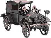 Vintage Car Model Decorative Nostalgia Metal Cafe Retro Bar Bronze Handicraft Classic Cars Decoration Exquisite Ornament Vehicles/3422