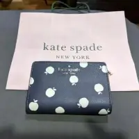 在飛比找蝦皮購物優惠-[Kate Spade] New York 全新 深藍 蘋果