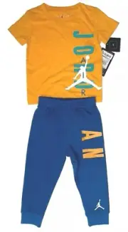 Nike Toddler Tracksuit Baby Boy 2T Black Two Piece Tricot & Pants Set 18 Months