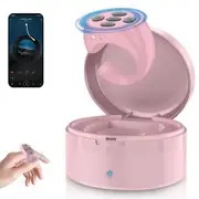 MultiFunction Remote Control, Wireless Bluetooth Ring, Video and Camera Remote Shutter, for Smartphone and Tablet (Pink)