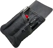 Hide & Drink, Multi-Tool Pocket Pouch Handmade from Waxed Canvas and Full Grain Leather