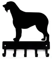 Irish WolfHound Dog Key Rack/ Leash Hanger Made in USA