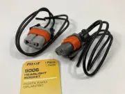 (2) Pilot Headlight Headlamp Fog Light Bulb Sockets For Bulb # 9006