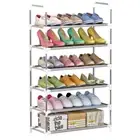 6-Tier Shoe Rack Shoe Tower Shelf Storage Organizer Cabinet Stackable O7R5