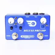 Mosky Audio Deluxe Pre-Amp Overdrive and Boost w/Toggle Options New