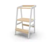 Kitchen helper tower Toddler step stool Montessori learning stool