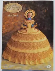 NEW MISS OCTOBER THE ANTEBELLUM COLLECTION FASHION DOLL DRESS CROCHET PATTERN