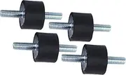Anti -Vibration Rubber Assembly Assembly for the Air Compressor Pump Motor, Threaded Welding Machine, Noise Reduction (1)
