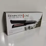 Hair Straight & Curl Styler - Remington ONE (S6077AU) - Free Postage