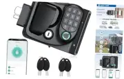 Upgraded RV Door Lock Replacement with Mechanical Keys, Fingerprint, Password,