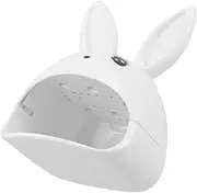Gogogmee Cartoon Rabbit Nail Art Lamp Mini Gel Nail Dryer Uv Led Light Portable for Women Girls Quick Dry