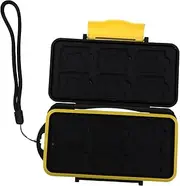 BELLIFFY 12sd 12tf Memory Card Storage Box Shockproof Case for Outdoor Activities