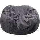 Large Bean Bag Chair Couch Sofa Cover Indoor For Adults Lazy Lounger Sofa Cover