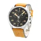 Hamilton Men'S Watch H76722531 Aviation Pilot Chrono Quartz 46mm Khaki