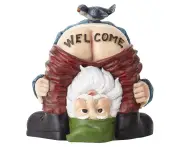 Garden Gnome Resin Statue, Waterproof Resin Naughty Decoration, Dwarf Gnome With Naked Ass, Welcome Funny Resin Garden Figurines For Indoor Outdoor