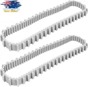 Pool Track Replacement for Maytronics Dolphin 9985006-R2, 2 Pack (Gray)