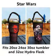 Star War Tumbler Holder, for 30oz Yeti RTIC Polar Camel brand 32oz Hydro Flask