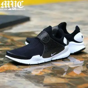 NIKE SOCK DART 耐吉男鞋 耐克女鞋 藤原浩 襪子鞋 網面透氣 休閒百搭 情侶款 跑鞋 平民版 黑白武士