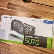 PNY NVIDIA GeForce RTX 5070 12GB OC GDDR7 PCI Express 5.0 Graphics Card
