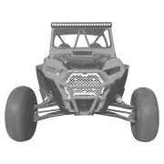 White Front Notched Grille for Polaris RZR XP1000 Turbo S 2018+