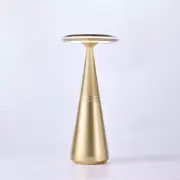 Interstellar Cordless LED Table Lamp – Sleek Gold Design, 3 Color Modes, S