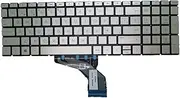 Laptop Keyboard for HP Pavilion Gaming 15-CX000 Without Frame Silver No Backlit Film Spanish SP