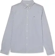 [GANT] Unisex Children's Oxford Striped B.D. Shirt with Button-Down Collar