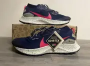 Nike Air Zoom Pegasus Trail 3 GTX Obsidian Red Shoes DC8793-401 Men's Size 12