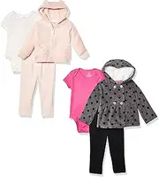 [Carter's] Baby Girls 2-Pack 3-Piece Cardigan Set