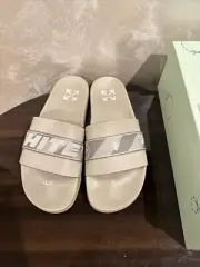 Culture Brand Slides - Off White - Size 10.5 - Worn 3 Times