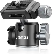 ULANZI Tripod Ball Head for 1/4 Tripod U-80L Camera BallHead Mini Ball