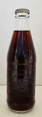 1968 Embossed 10 OZ Full Pepsi Cola Bottle